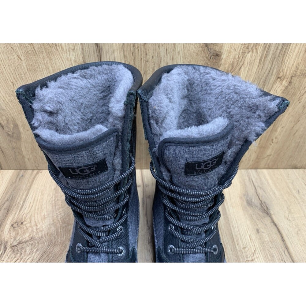 UGG Australia 1005589 Waterproof eVent Vibram Winter Boots Gray Womens US 9 - Picture 8 of 16